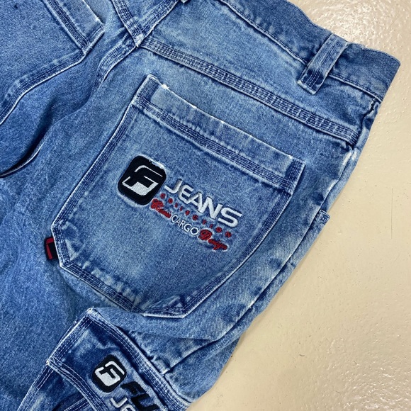 Vintage Rare Fubu Cargo Jeans size 34 - Picture 2 of 6